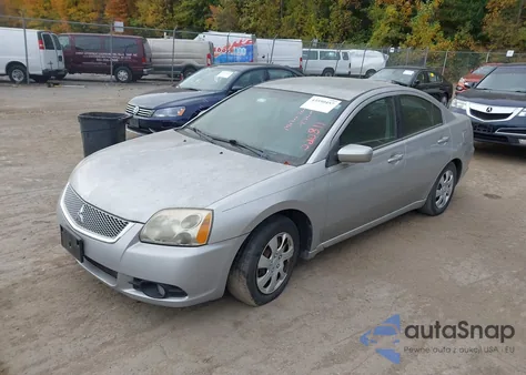 2012 Mitsubishi Galant Es/Se z USA, uszkodzony, nr VIN 4A32B3FF8CE020811